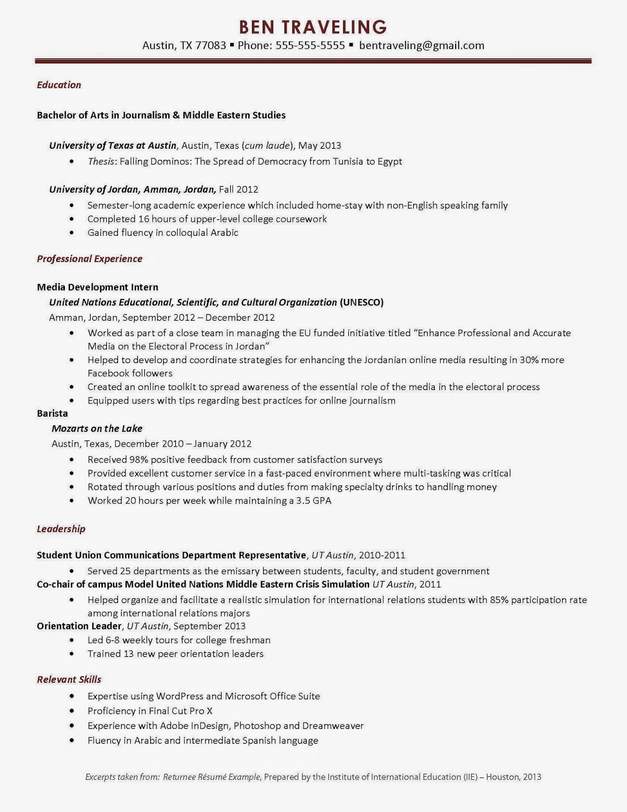 Resume samples for drafting and design